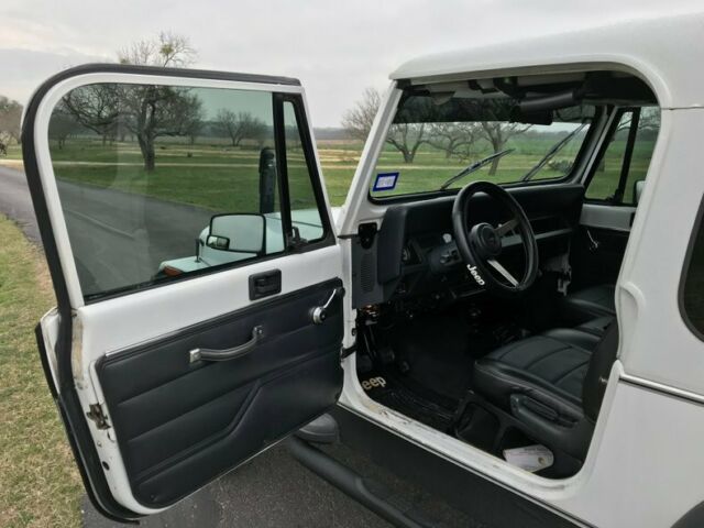 1991 Jeep Wrangler 2 dr S hardtop AC Cool wheels tow bar - photo 2