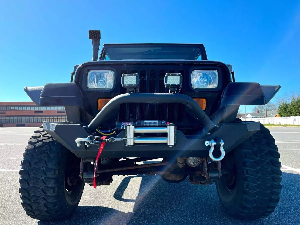 1991 Jeep Wrangler Black 1991 Jeep Wrangler