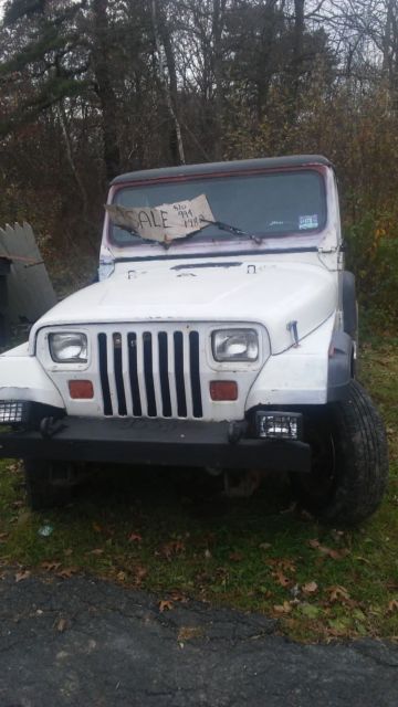 1991 Jeep Wrangler Ilander 4 Liter Automatic PS PB 3 Tops lots of extra parts 1991 Jeep Wrangler Islander / Sundowner