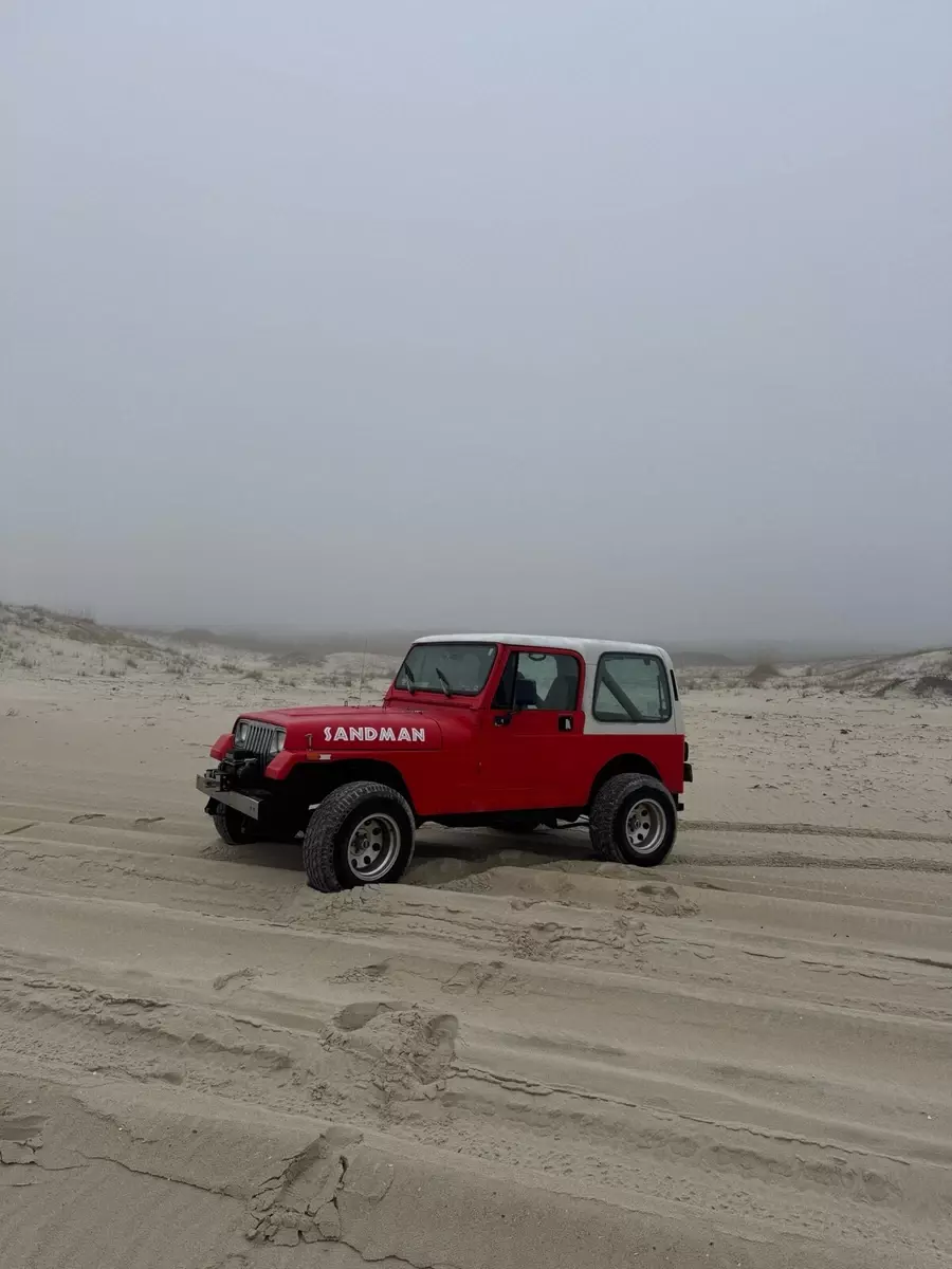 1991 Jeep Wrangler Red 1991 Jeep Wrangler