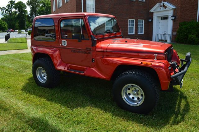 1991 Jeep Wrangler Renegade With Hard Top Fully Restored LOOK! VIDEO! 1991 Jeep Renegade Renegade