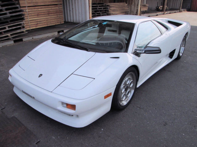 1991 Lamborghini Diablo 580 Miles, Single Owner from New 1991 Lamborghini Diablo