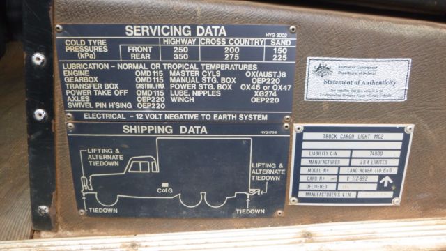 1991 Land Rover Defender 110 Perentie 6x6 Turbo Diesel Army vehicle Troopy - photo 11