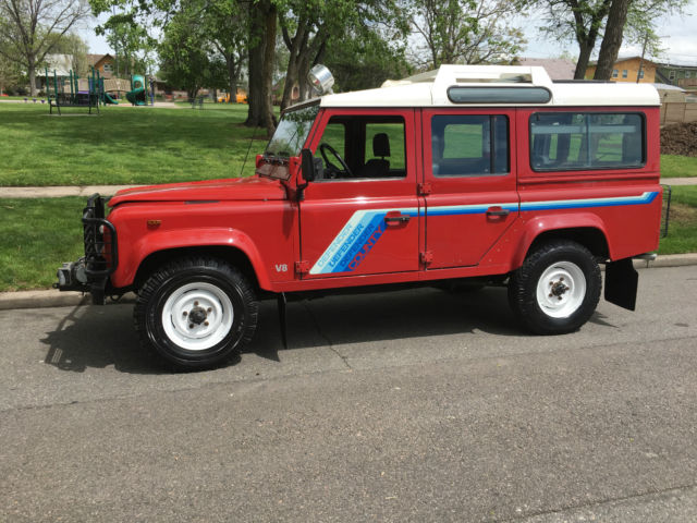 1991 land rover defender 110 4x4 low miles no rust perfect condition 1991 Land Rover Defender 110 county