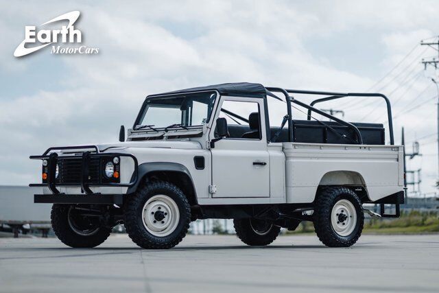 1991 Land Rover Defender 110 Frame Off Restoration 11111 Miles Fuji White SUT M 1991 Land Rover Defender Frame Off Restoration