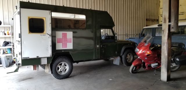 1991!!! Land Rover Defender 127 Ambulance 21040 Original Miles Camper V8 5 speed 1980 Land Rover Defender