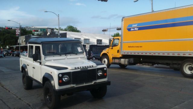1991 Land Rover Defender 110 double cab pick up