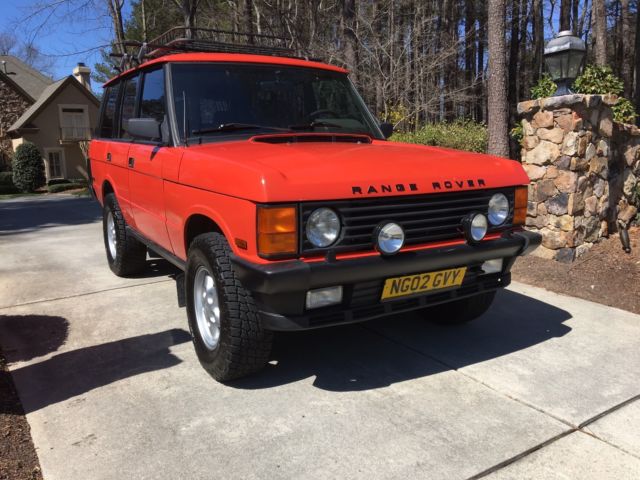 1991 Land Rover Range Rover 1991 Land Rover Range Rover County