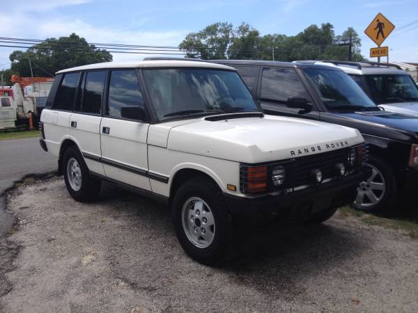 1991 Land Rover Range Rover County SE Sport Utility 4-Door 3.9L 1991 Land Rover Range Rover