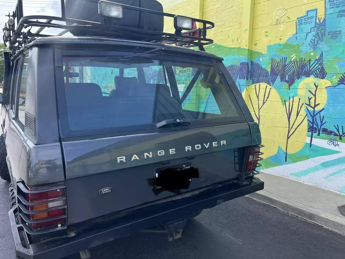 1991 Land Rover Range Rover SUV Grey 1991 Land Rover Range Rover
