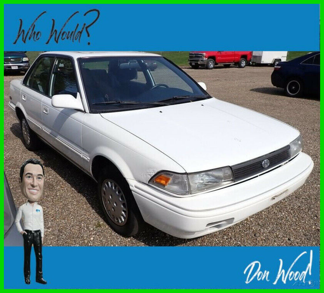 1991 LE Used 1.6L I4 16V Automatic FWD Sedan Moonroof Premium 1991 Toyota Corolla LE