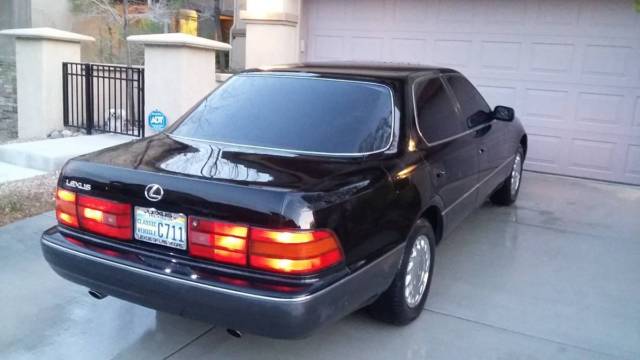 1991 LEXUS LS400 FIRST GENERATION 4.0L FI 32V DOHC V8 RWD 1991 Lexus LS Base Sedan 4-Door