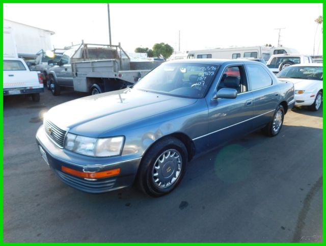 1991 Lexus LS400 Used 4L V8 32V Automatic NO RESERVE 1991 Lexus LS