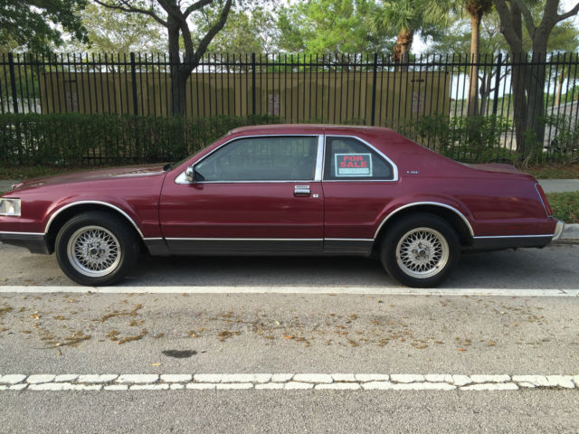 1991 Lincoln Mark VII LSC Sedan 2-Door 5.0L 1991 Lincoln Mark Series