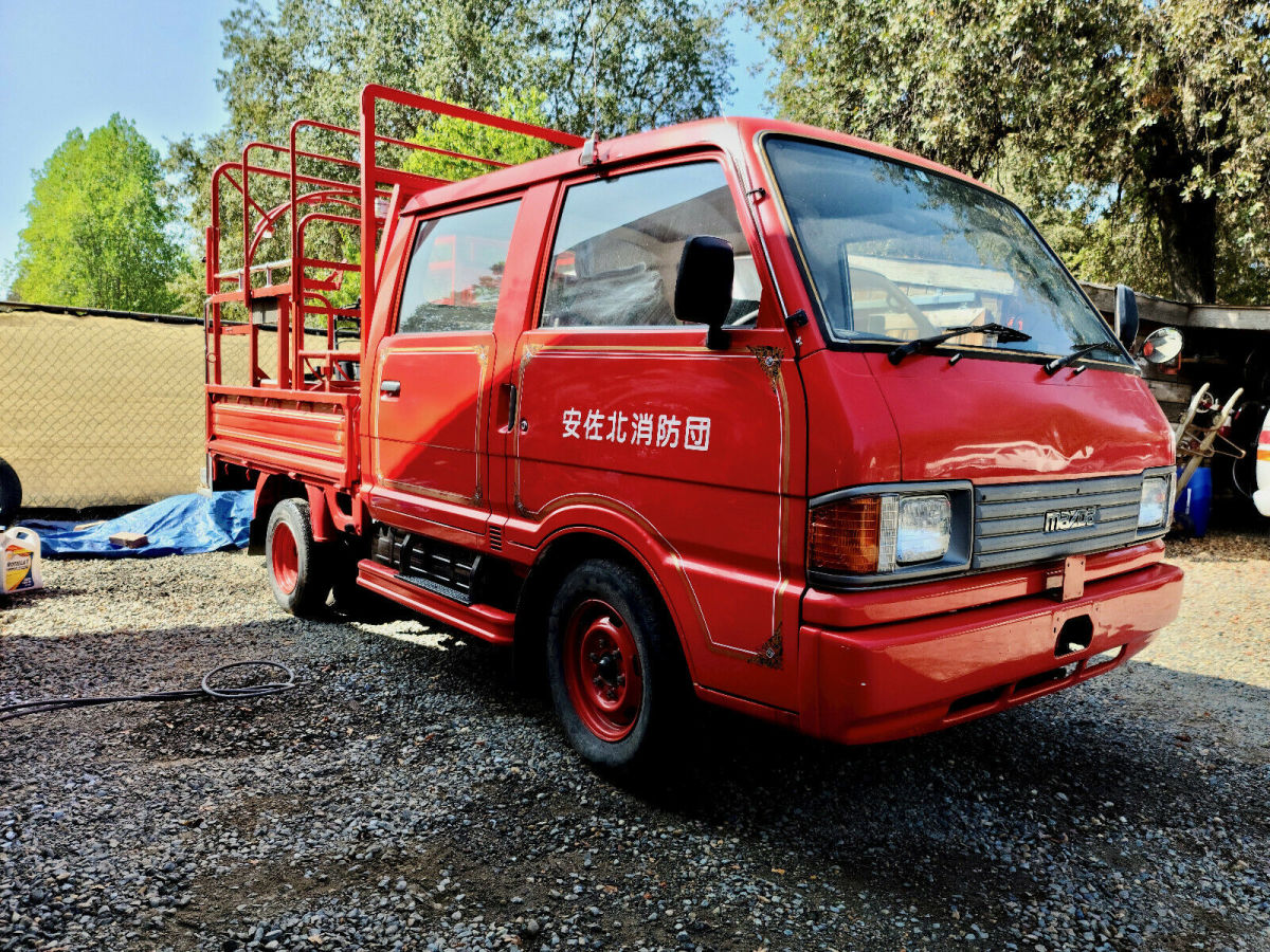 1991 Mazda Bongo Brawny Ex Fire Truck - JDM Import - <6000 Miles 1991 Mazda Bongo Brawny