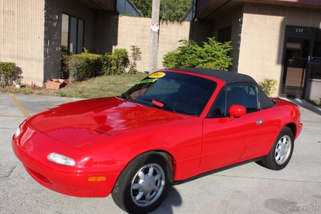 1991 Mazda MX-5 Miata ONLY 80K MILES FLORIDA IMMACULATE NO RESERVE!! - photo 3