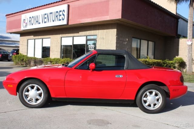 1991 Mazda MX-5 Miata ONLY 80K MILES FLORIDA IMMACULATE NO RESERVE!! - photo 4