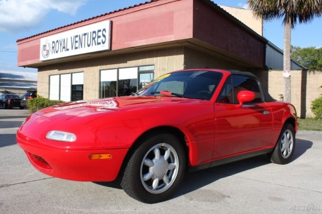 1991 Mazda MX-5 Miata ONLY 80K MILES FLORIDA IMMACULATE NO RESERVE!! - photo 9