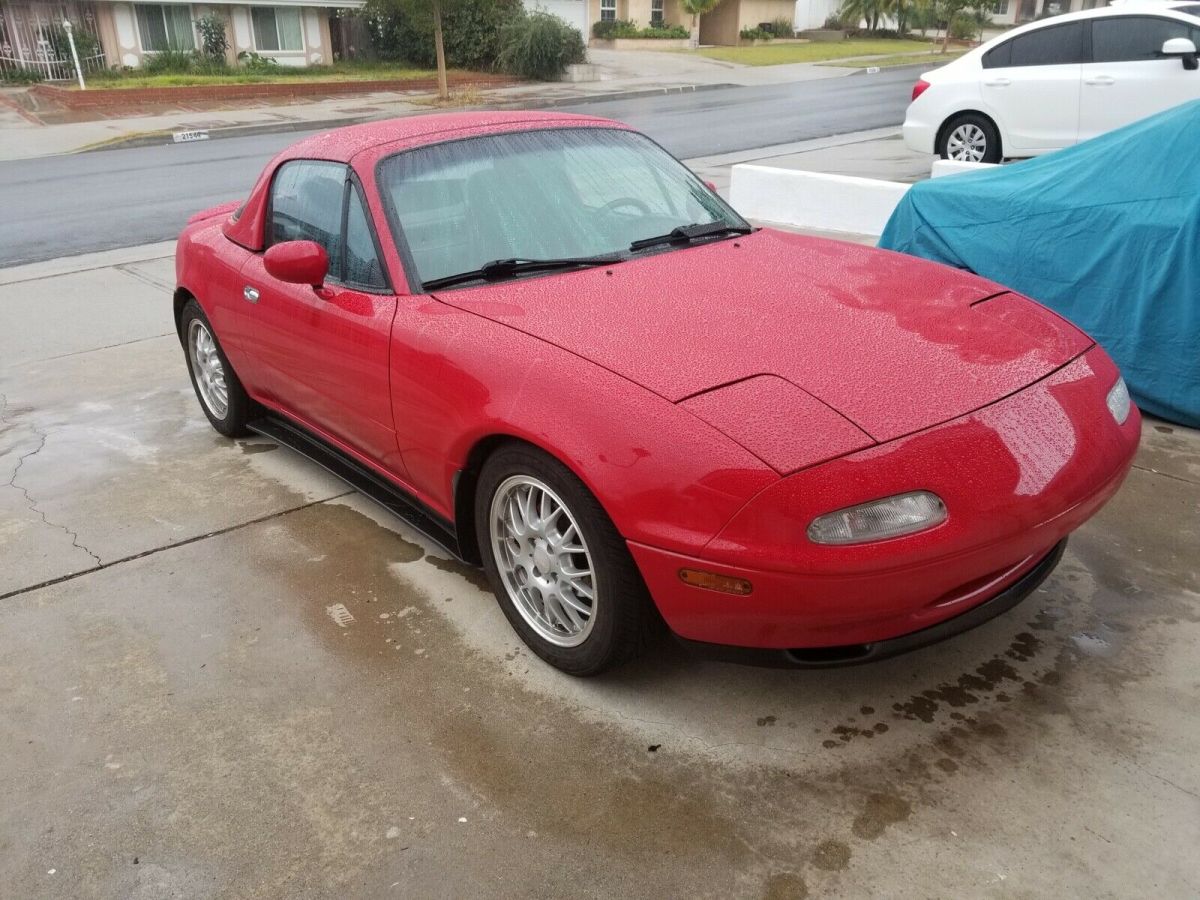 1991 Mazda Miata NA Manual Hardtop lots of service records and upgrades 1st Gen 1991 Mazda MX-5 Miata