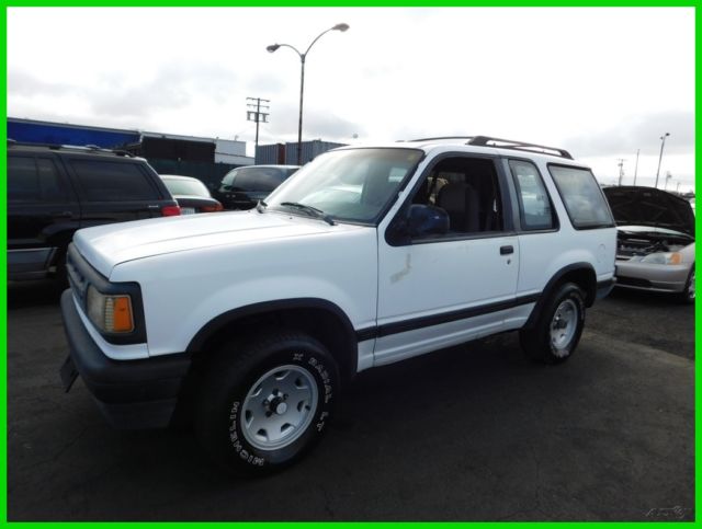 1991 Mazda Navajo Used 4L V6 12V NO RESERVE 1991 Mazda Navajo LX Sport Utility 2-Door