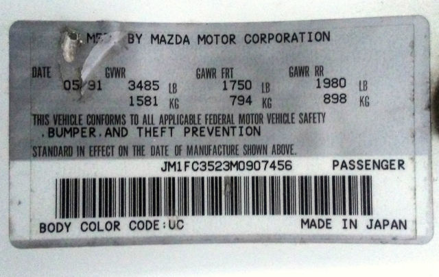 1991 Mazda RX-7 - photo 13