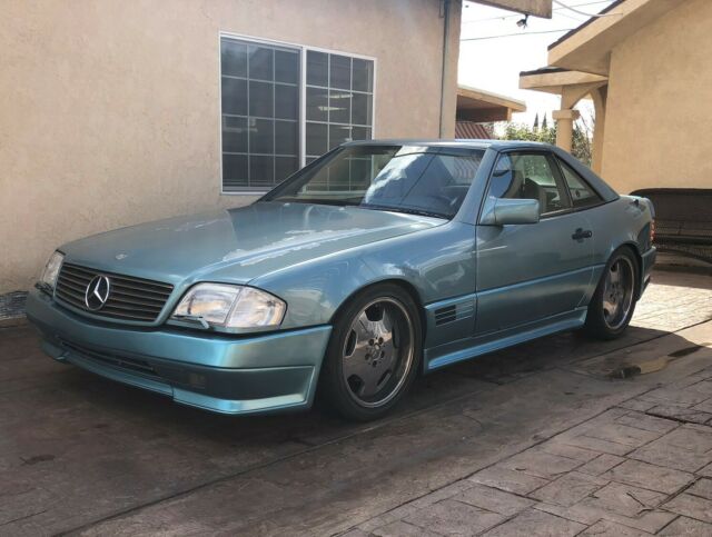 1991 Mercedes 500sl Amg RARE BERYL BLUE 1991 Mercedes-Benz SL-Class 500sl