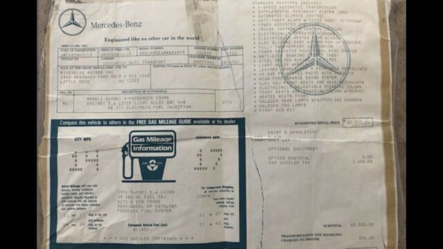 1991 Mercedes-Benz 500-Series 560 SEC Coupe - photo 11