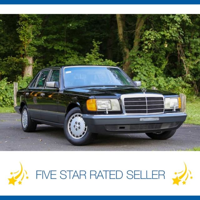 1991 Mercedes 560 SEL RARE LOW 93K Mi Florida Car Collectible CARFAX 1991 Mercedes-Benz S-Class 560 SEL 93K Mi Florida Car Collectible CARFAX