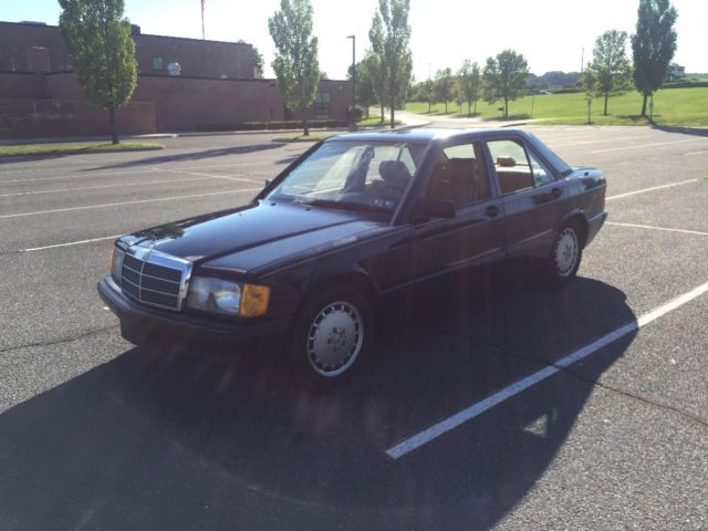 1991 Mercedes Benz 190E 2.3 W201 1991 Mercedes-Benz 190-Series