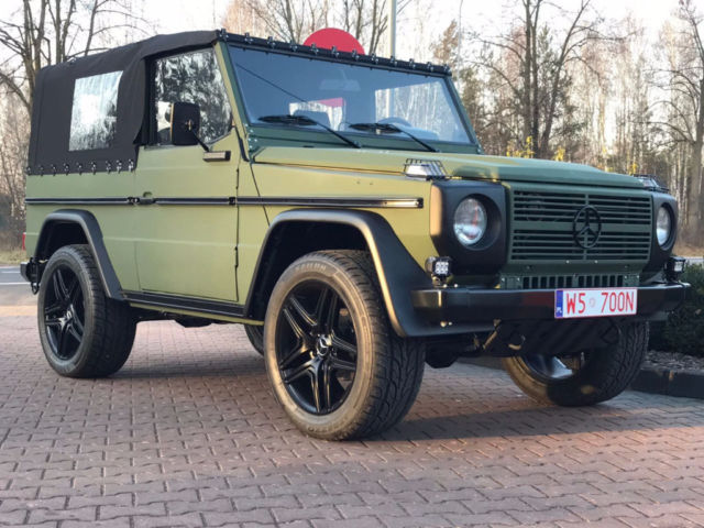 1991 Mercedes Benz 250GD Diesel Cabrio Convertible ALL RESTORED! NO RESERVE!!! 1991 Mercedes-Benz G-Class G250 GD Bundeswehr