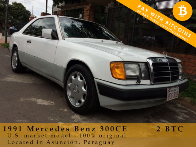 1991 Mercedes Benz 300CE Coupe - Pay with BITCOIN! 1991 Mercedes-Benz 300-Series Coupe