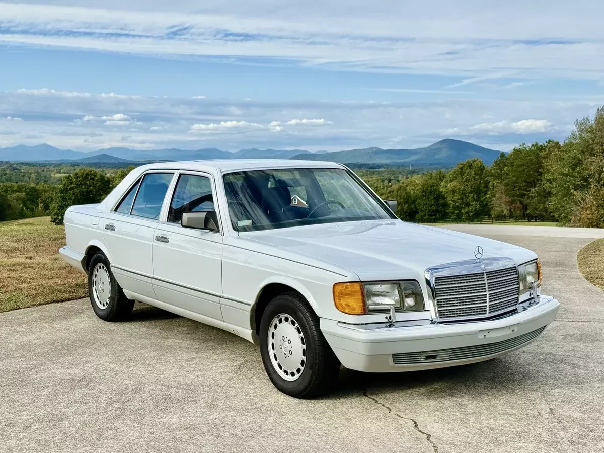 1991 Mercedes-Benz 300SE Sedan White SE 1991 Mercedes-Benz S-Class SE