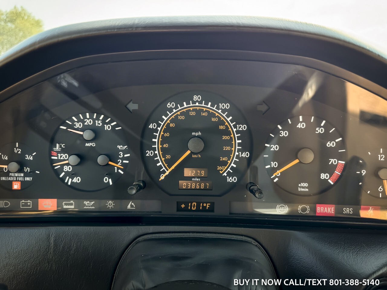 1991 Mercedes-Benz SL-Class 300 SL RARE DOG LEG 5-SPEED MANUAL 38K MILES - photo 4