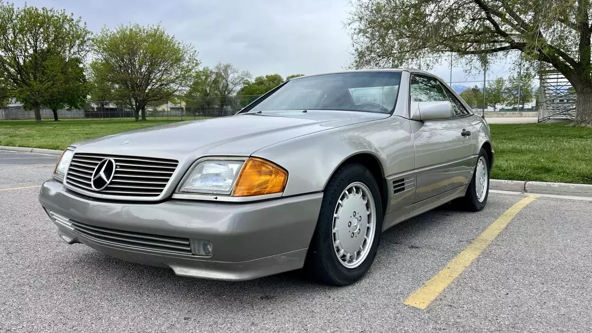 1991 Mercedes-Benz 300SL Convertible Grey SL 1991 Mercedes-Benz SL-Class SL