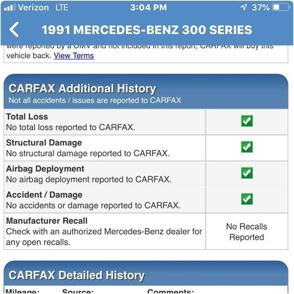 1991 Mercedes-Benz 350-Class 350 SDL 4dr Turbodiesel Sedan - photo 8