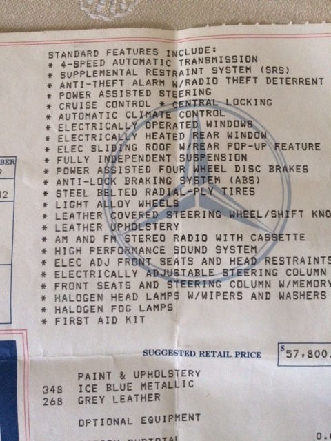 1991 Mercedes-Benz 300-Series 4 door sedan - photo 13