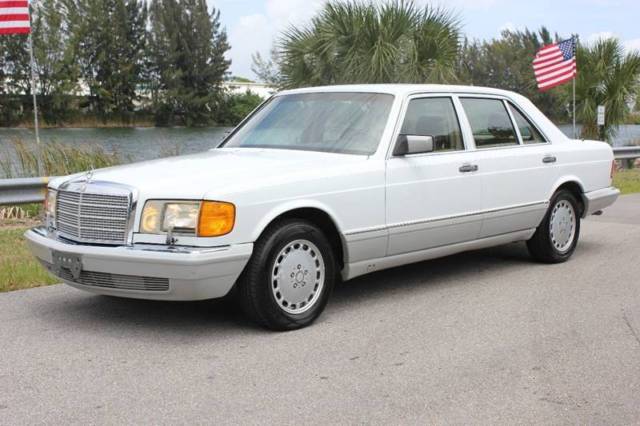 1991 Mercedes Benz 420 SEL (W126) 1991 Mercedes-Benz S-Class 420 SEL