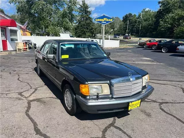 1991 Mercedes-Benz 420 Series 420SEL Black 8 Cylinder Engine 173,527 M 1991 Mercedes-Benz 400-Series 420SEL