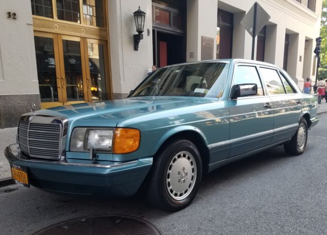 1991 Mercedes-Benz 420SEL Immaculate Low-Mileage Long Wheelbase Sedan 1991 Mercedes-Benz 400-Series 420 SEL