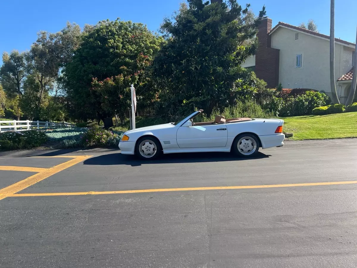 1991 Mercedes-Benz 500-Series Convertible White SL 1991 Mercedes-Benz 500-Series SL