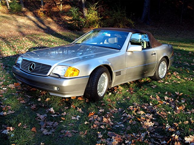 1991 Mercedes Benz 500 SL Roadster two owner LOW MILES and nearly perfect 1991 Mercedes-Benz SL-Class