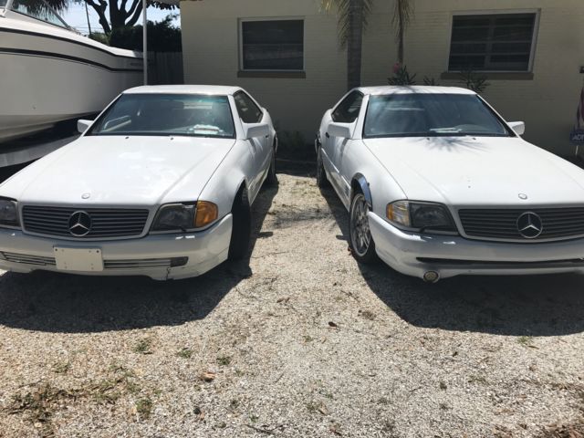 1991 MERCEDES BENZ 500 SL VEHICLES (SET of 2) 1991 Mercedes-Benz SL-Class