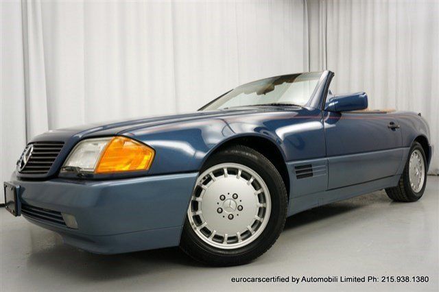 1991 MERCEDES-BENZ 500SL ONE-OWNER! 5,294 MILES! PWR STS W/ORTHOPEDIC BACK REST 1991 Mercedes-Benz SL-Class