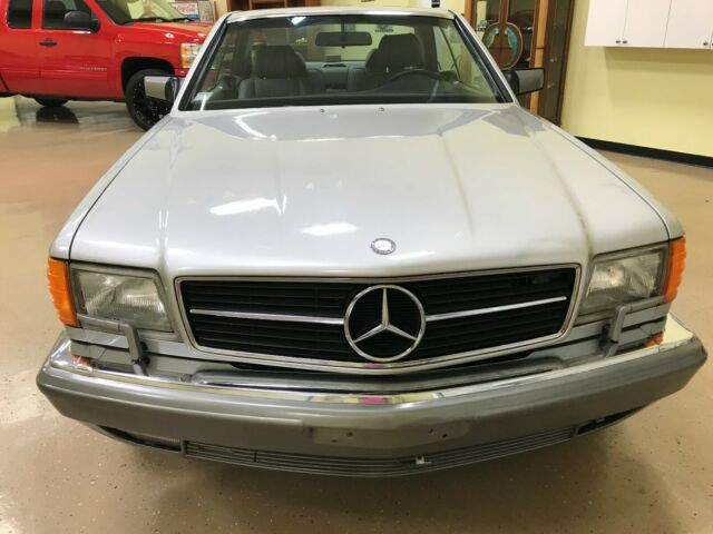 1991 Mercedes-Benz S-Class 560 SEC COUPE ASTRAL SILVER WITH GRAY LEATHER - photo 3