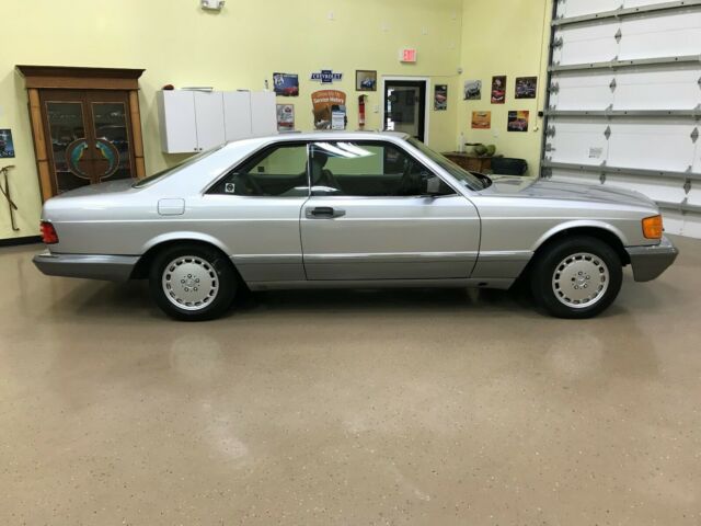 1991 Mercedes-Benz S-Class 560 SEC COUPE ASTRAL SILVER WITH GRAY LEATHER - photo 5