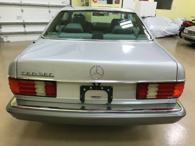 1991 Mercedes-Benz S-Class 560 SEC COUPE ASTRAL SILVER WITH GRAY LEATHER - photo 8
