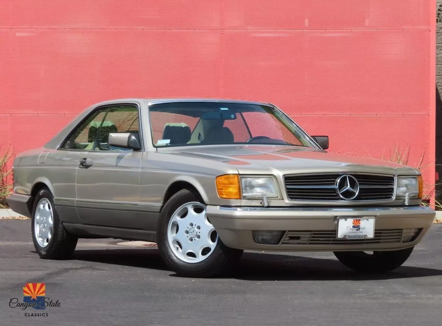 1991 Mercedes Benz 560 SEC Coupe 5.6L V8 4-Spd, Final Year Well Optioned CA Car! 1991 Mercedes-Benz 560 Series 2dr Coupe 560SEC