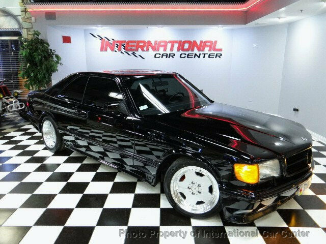 1991 Mercedes Benz 560SEC W126 Coupe AMG Aero Pkg & Wheels Black/Black Must See! 1991 Mercedes-Benz 500-Series 560 Series 2dr Coupe 560SEC