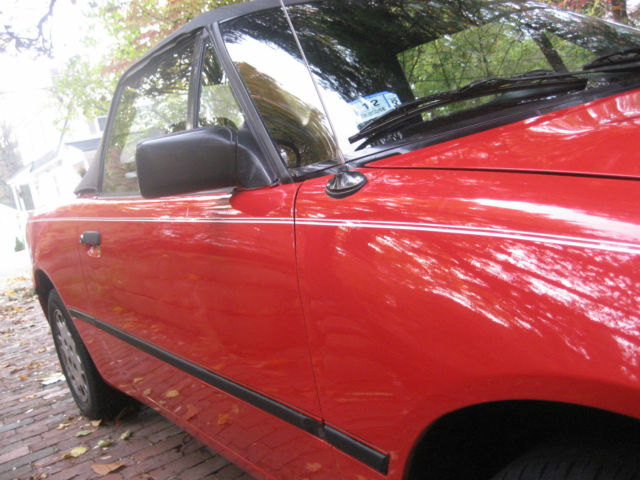 1991 Mercury Capri Base Convertible 2-Door - photo 4