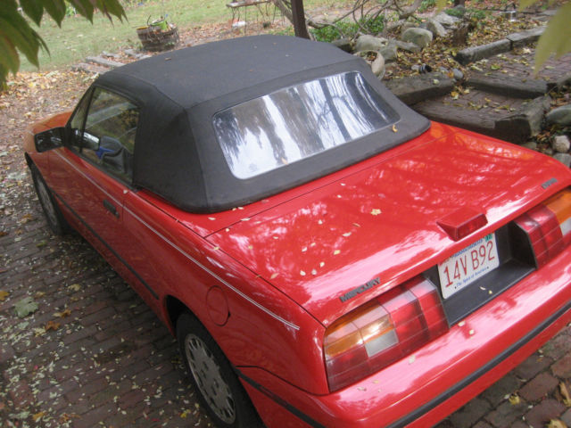 1991 Mercury Capri Base Convertible 2-Door - photo 7